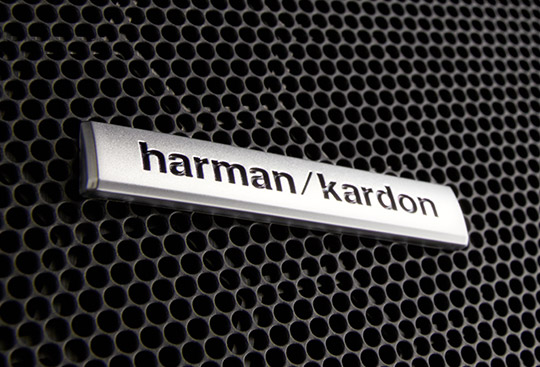Prémiový audiosystém s reproduktormi Harman/Kardon<sup>*4</sup>