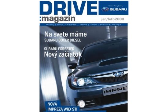 Drive magazín č.1/2008